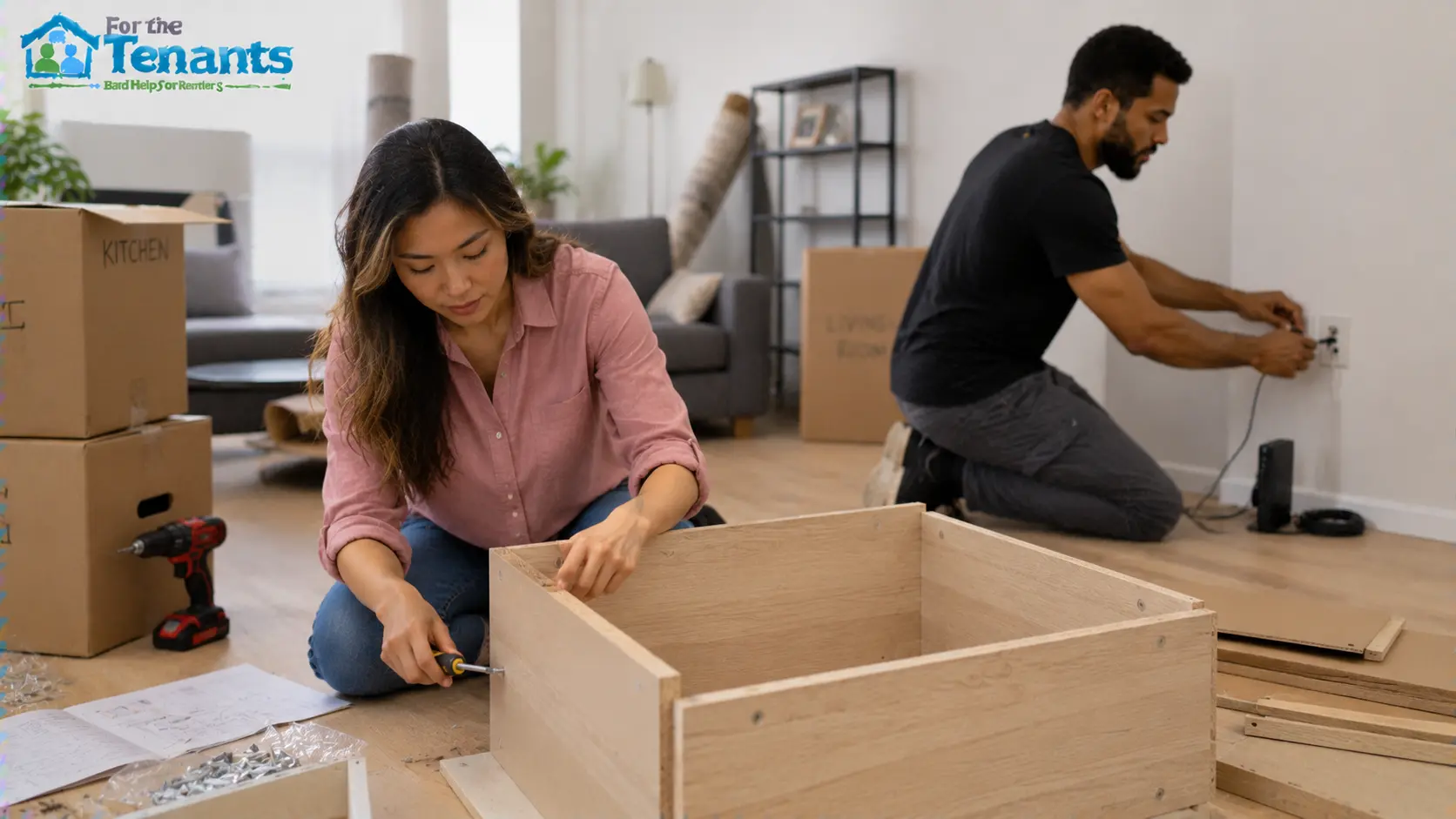 Setting up a new home on a budget