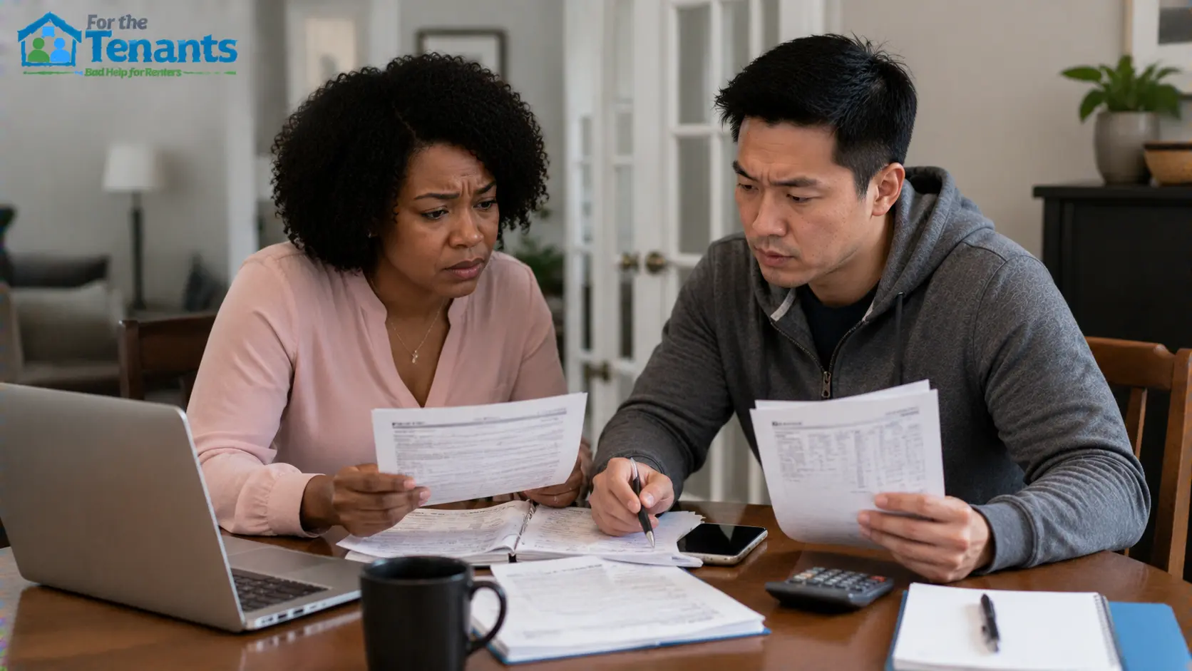 Tenants reviewing delayed emergency repair requests