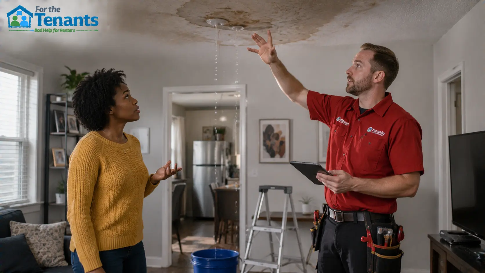 Tenant documenting a repair request properly