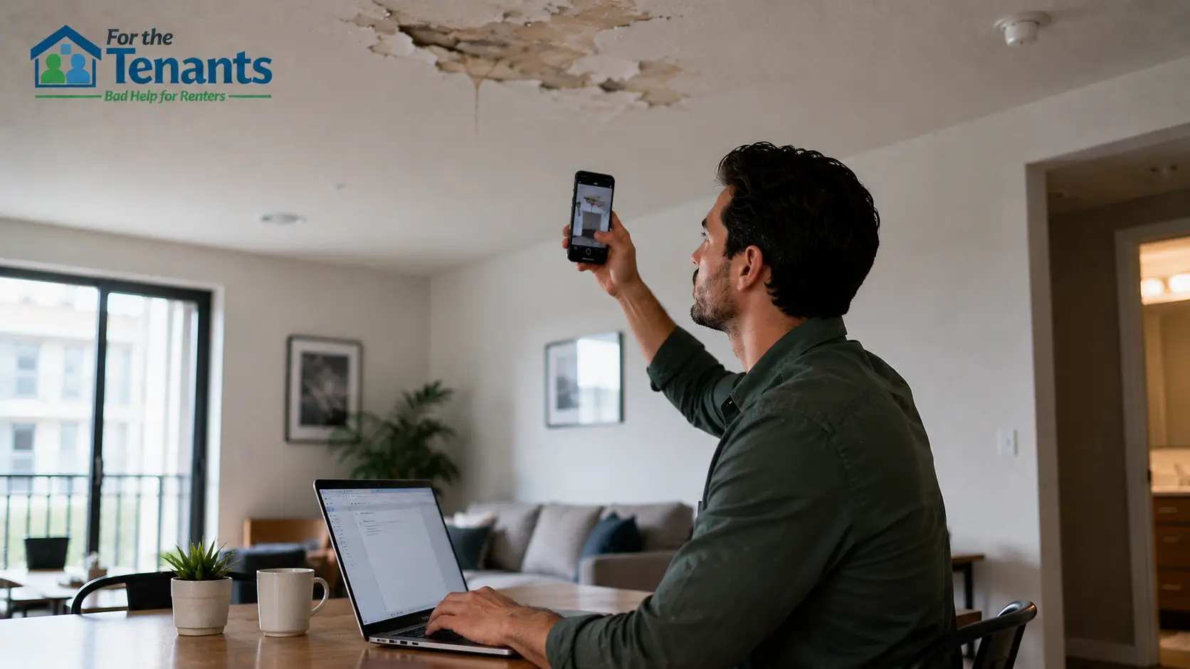 Tenant reporting maintenance issues to landlord