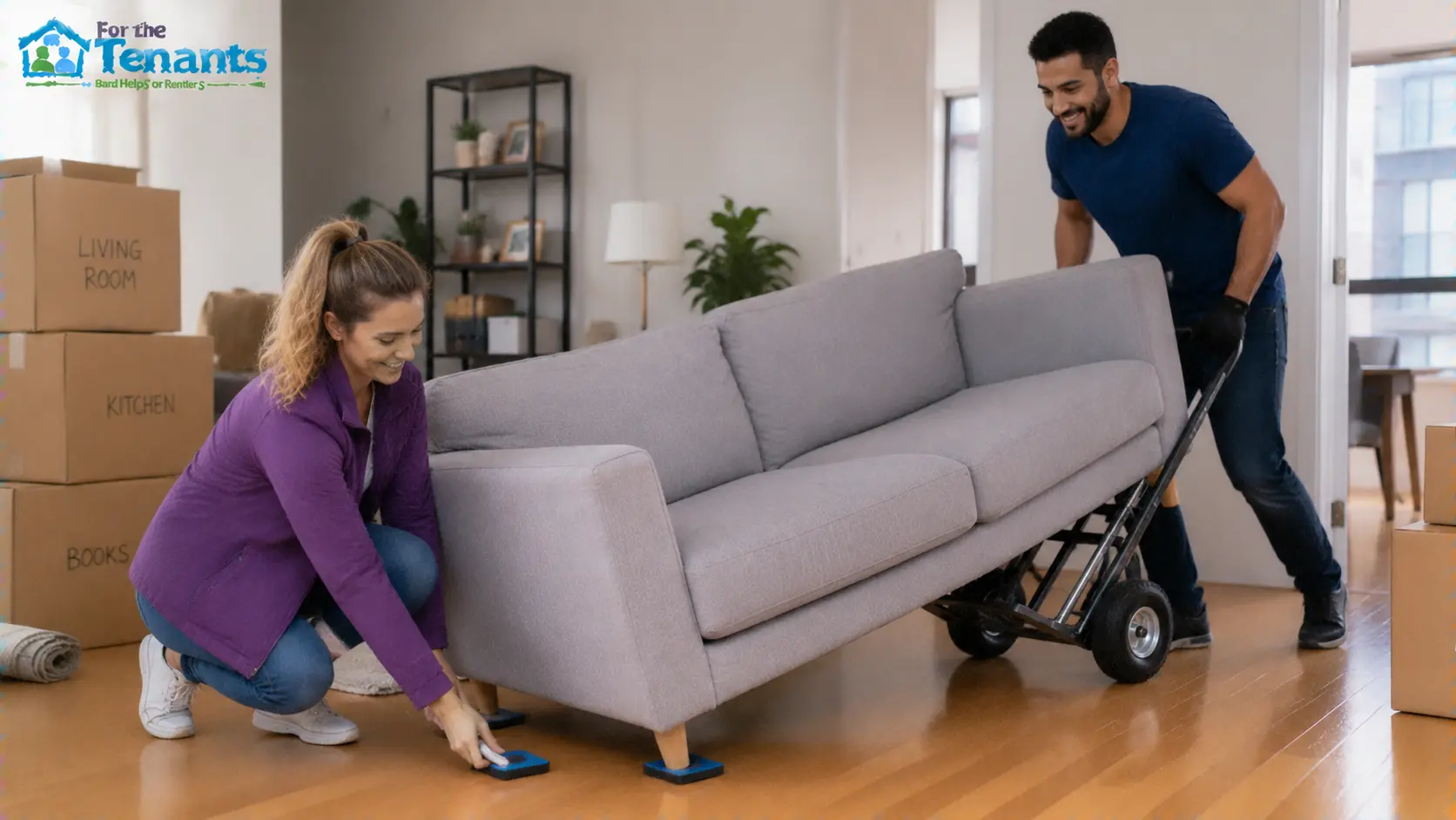 Moving equipment and tools for relocation