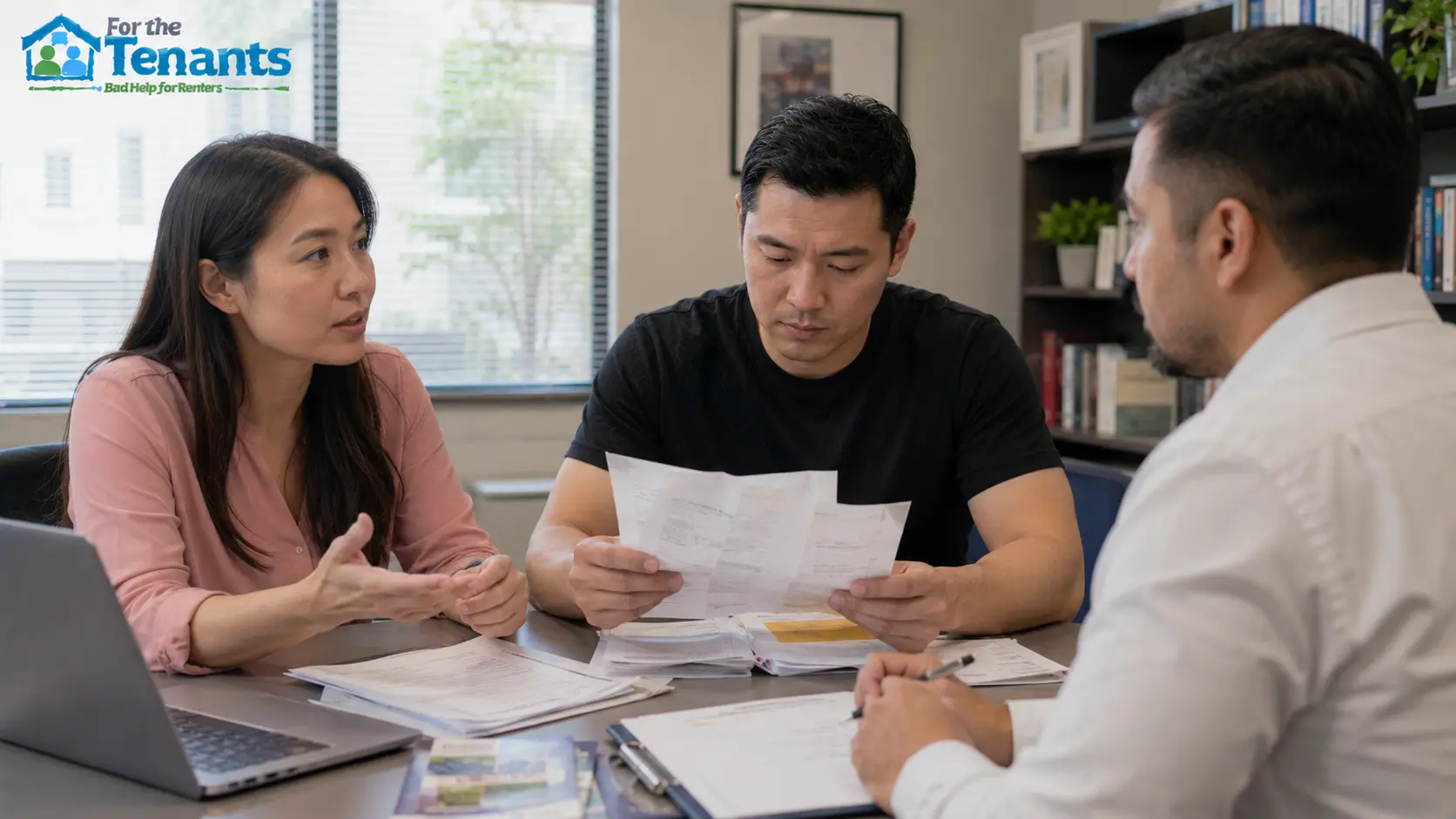 Tenant documenting repair evidence and costs